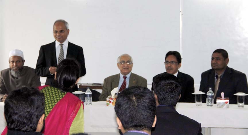 The Department of Computer Science and Engineering of University of Asia Pacific (UAP) launched a 5-day "Mobile Application Training" on Thursday. Nazrul Islam Khan, Secretary of the ministry of ICT inaugurated the training while a total of 40 students