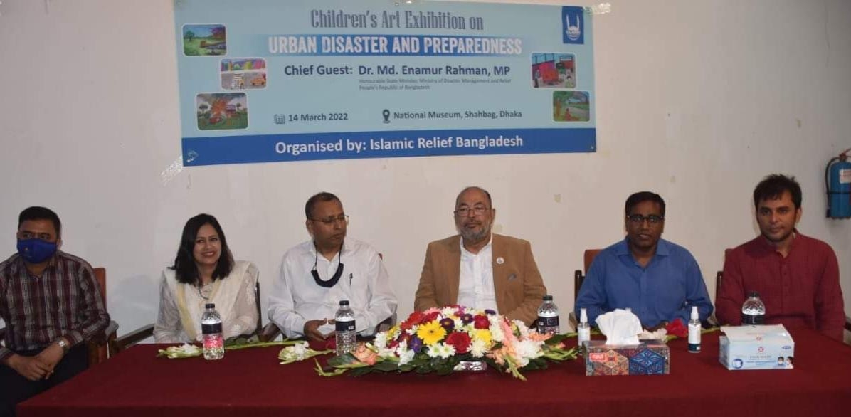 Ministry of Disaster Management and Relief and Preparedness inaugurated an exhibition on Monday organized by Islamic Relief over urban disaster and preparedness day at National museum at Shahbag, in the capital.