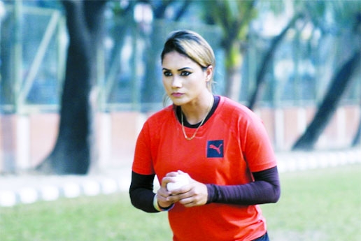 Jahanara in a scene from the serial ‘Golden Six’