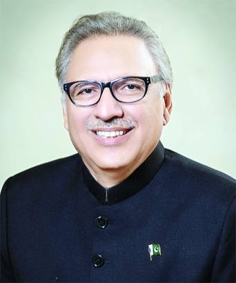 Dr. Arif Alvi President of the Islamic Republic of Pakistan